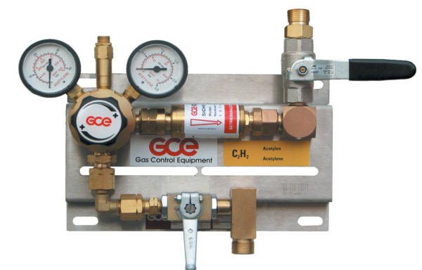 Central de Gases Simple para Acetileno